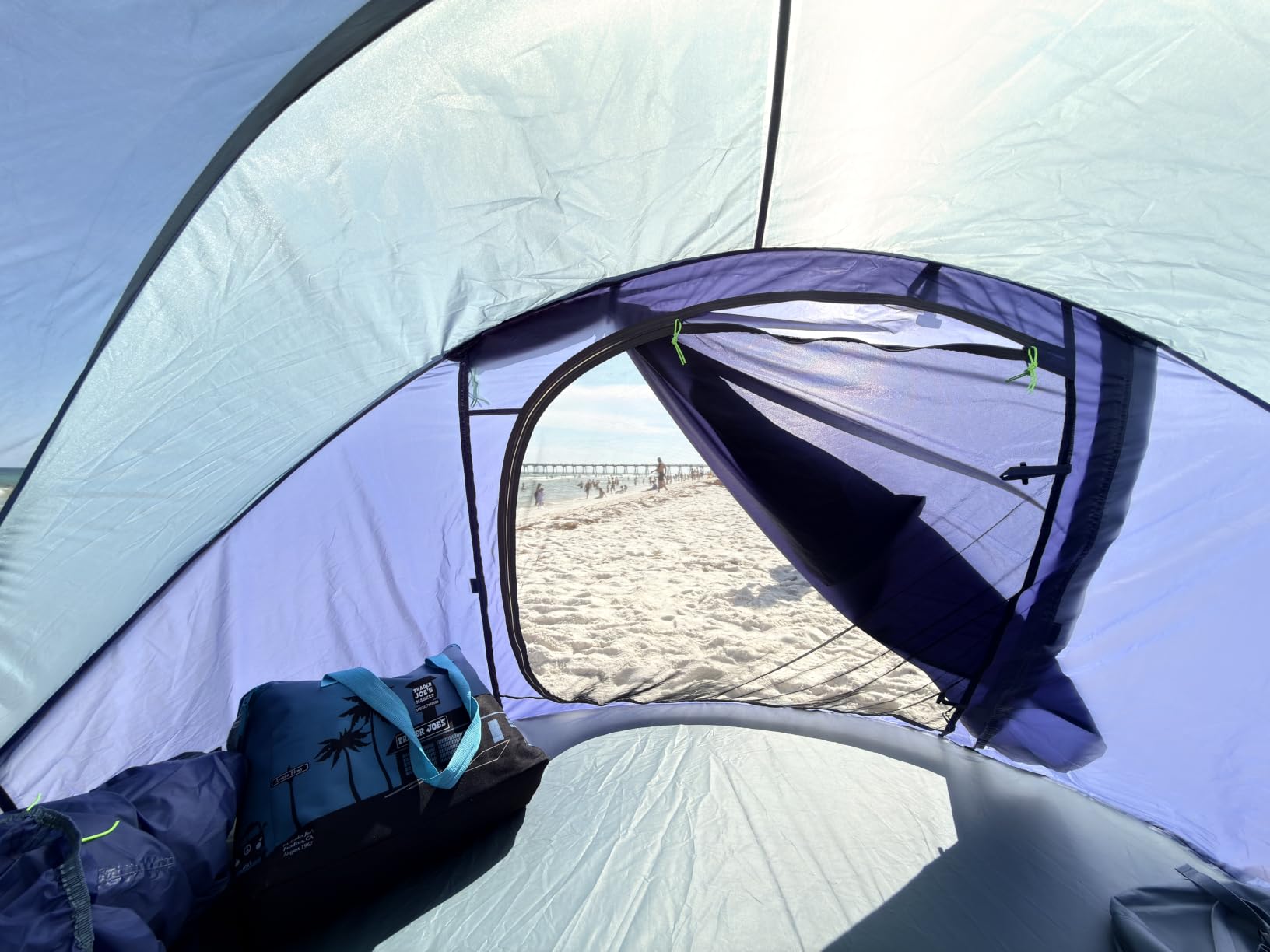 4/6 Person Easy Pop Up Tent,Camping Tent with Skylight and Rainfly,Waterproof,Quick Setup-Instant Tents for Camping Outdoor customer photo 1