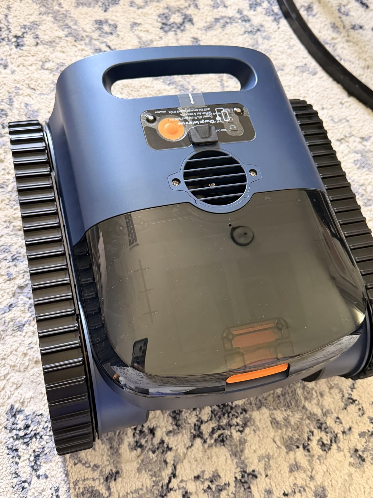 [2026 Release] Automatic Robotic Pool Vacuum for Inground & Above Ground Pools, Wall Climbing Pool Vacuum Cleaner, Cleans Floor, Walls, Waterline, Drain & Skimmer up to 2150 Sq. Ft., 190 Min customer photo 2