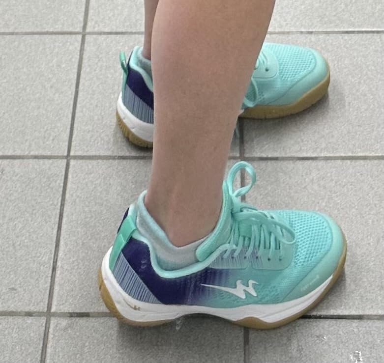 Unisex Tennis Pickleball Badminton Shoes for Men & Women Court Shoes | Unisex Court Shoes for Pickleball Tennis Badminton - Non-Slip Grip Breathable Mesh - Lightweight Training Sneakers customer photo 1