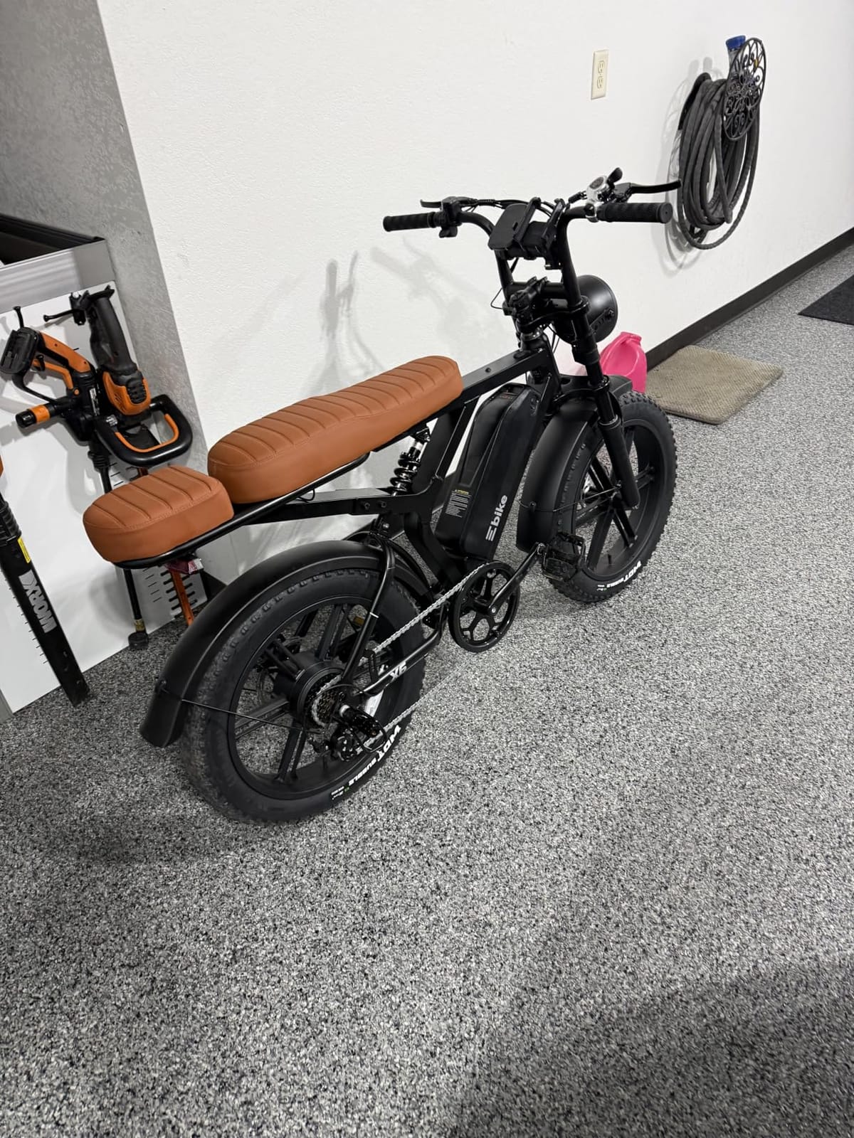 Electric Bike for Adults,48V15Ah Removable Battery Retro Ebike,Suspension customer photo 2