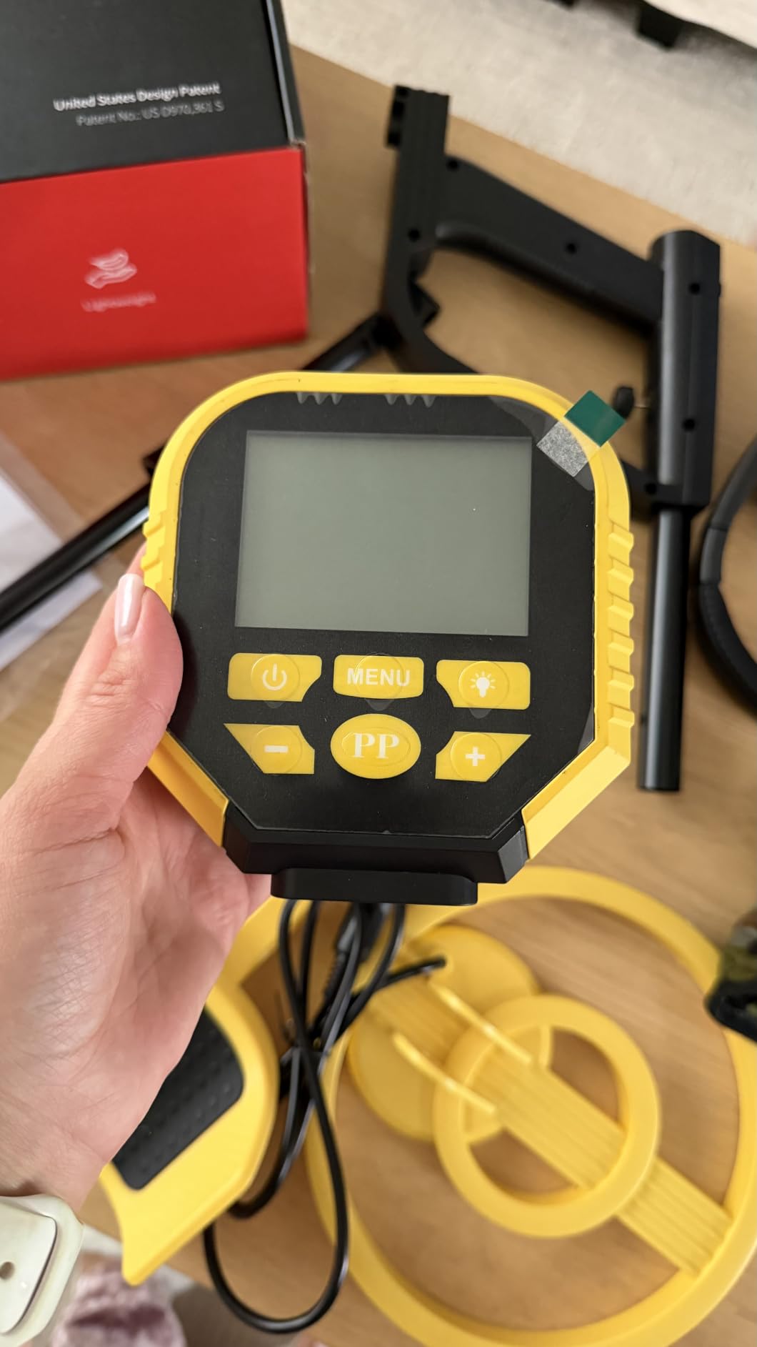 2026 Latest Higher Accuracy Professional Metal Detector for Adults with LCD customer photo 1