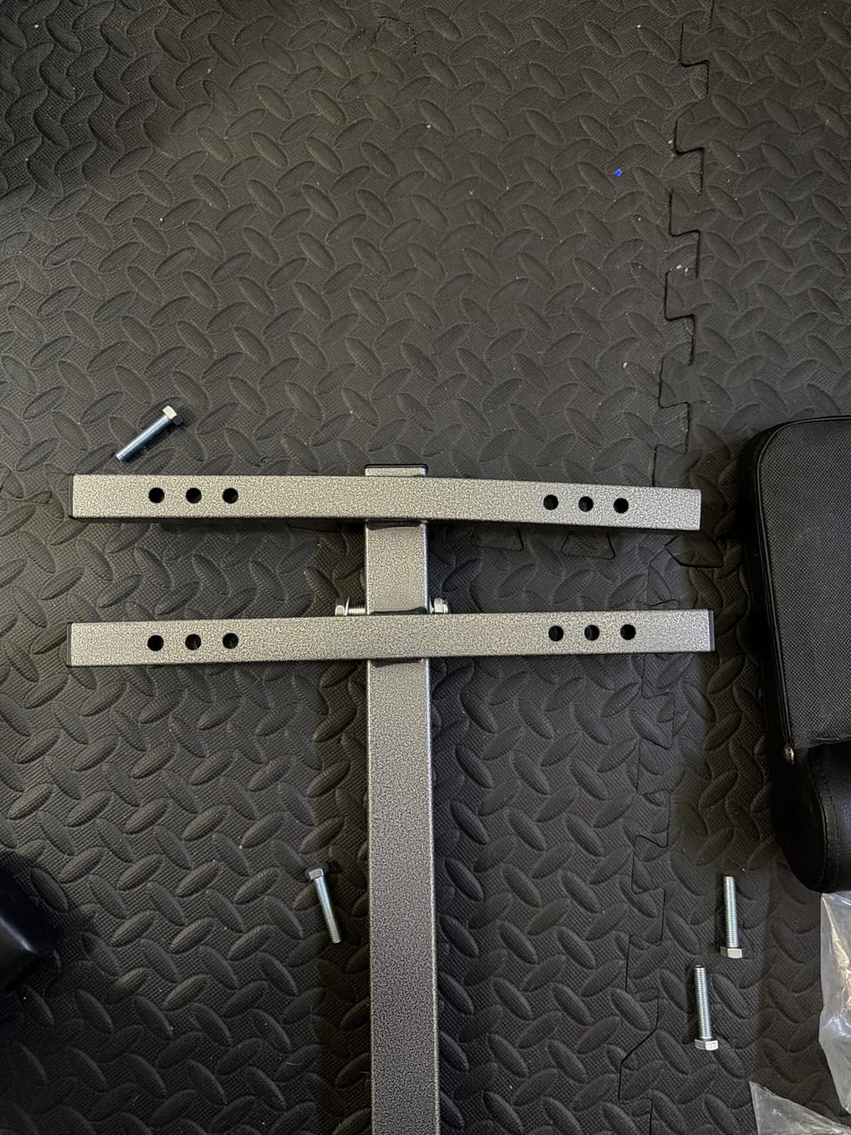 Roman Chair Hyperextension Bench – Adjustable Back Extension Machine for Glutes, Hamstrings & Lower Back – Foldable Multi-Purpose Workout Equipment for Home Gym customer photo 2