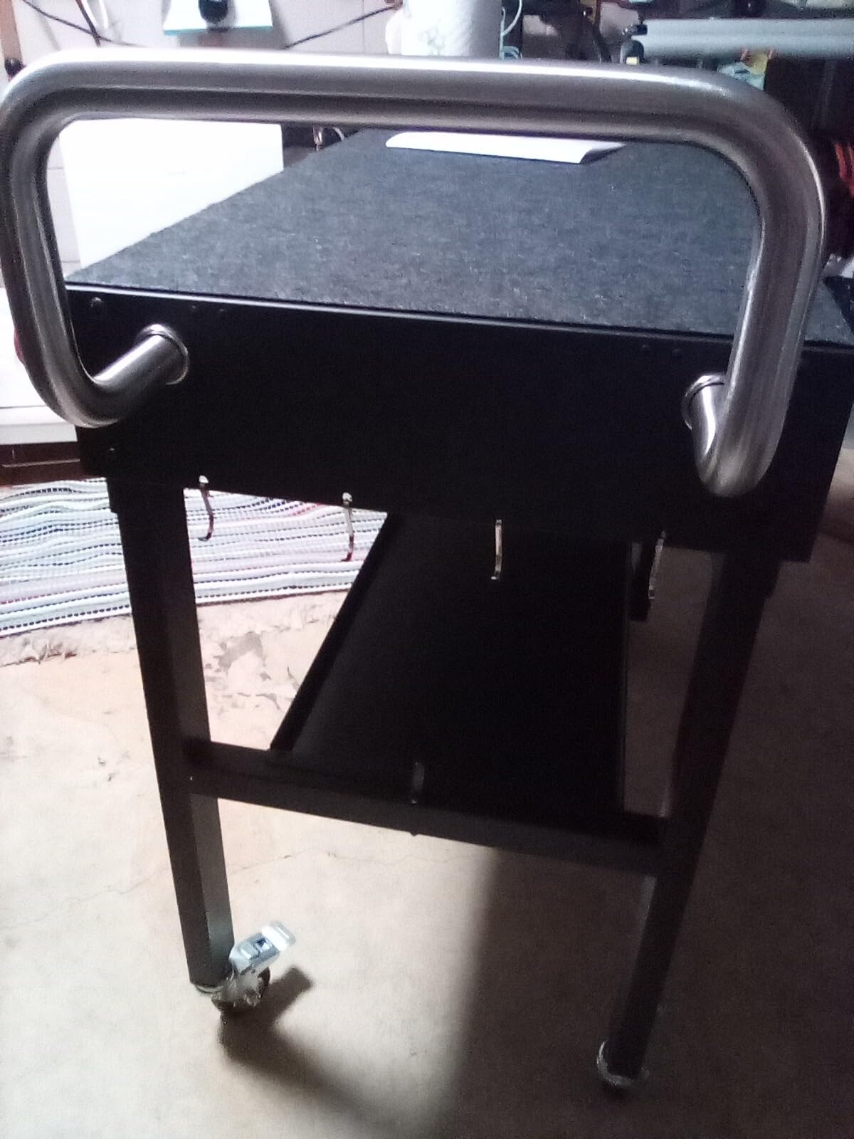 EUTRKei Grill Table, Pizza Oven Table, Grill Cart for Ooni Ninja Blackstone customer photo 1