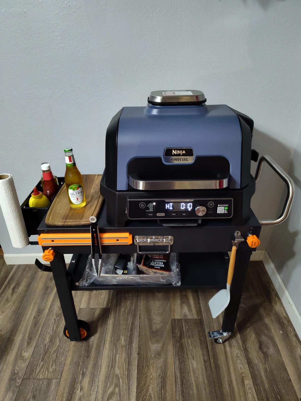 EUTRKei Grill Table, Pizza Oven Table, Grill Cart for Ooni Ninja Blackstone customer photo 2