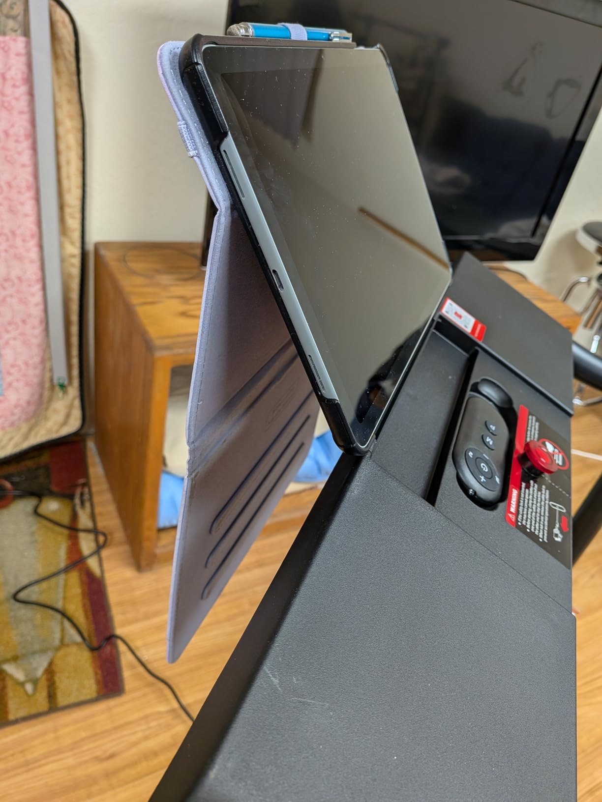YESOUL Treadmill for Seniors with Long Handrails, Emergency Stop Button customer photo 1