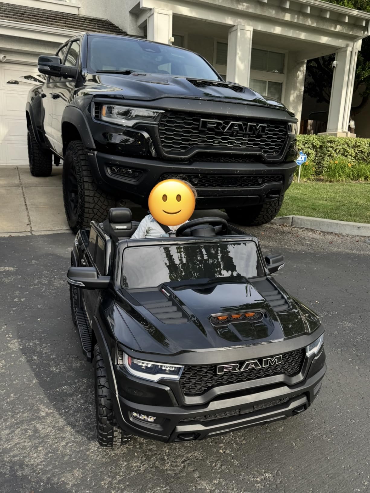 First Ride On 24V Ride On Toys for Big Kids, RAM 1500 RHO 2 Seater Ride on Car w/Remote, Battery Powered Truck w/ 4 Wheels Suspension, Electric Car w/Bluetooth, LED Lights, Trunk customer photo 2
