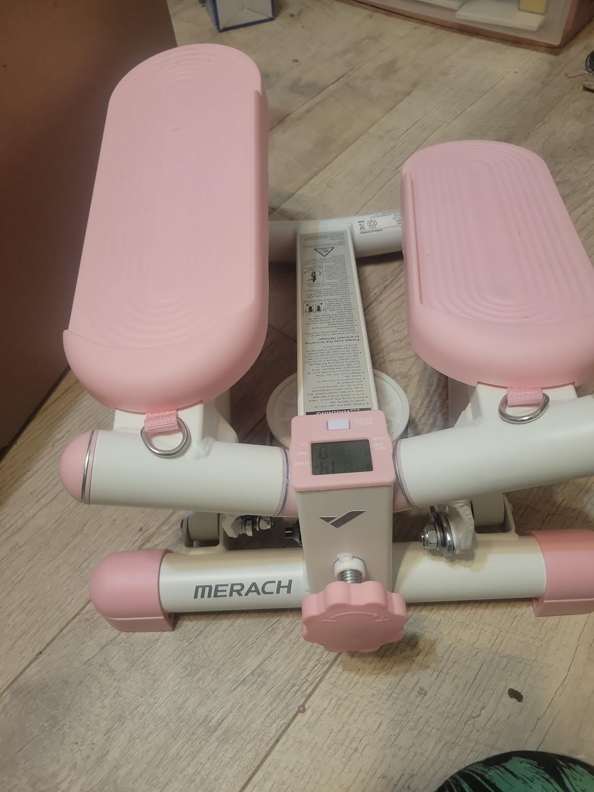 MERACH New 3-in-1 Mini Stepper with Large Stride & Shock Pad Design customer photo 1