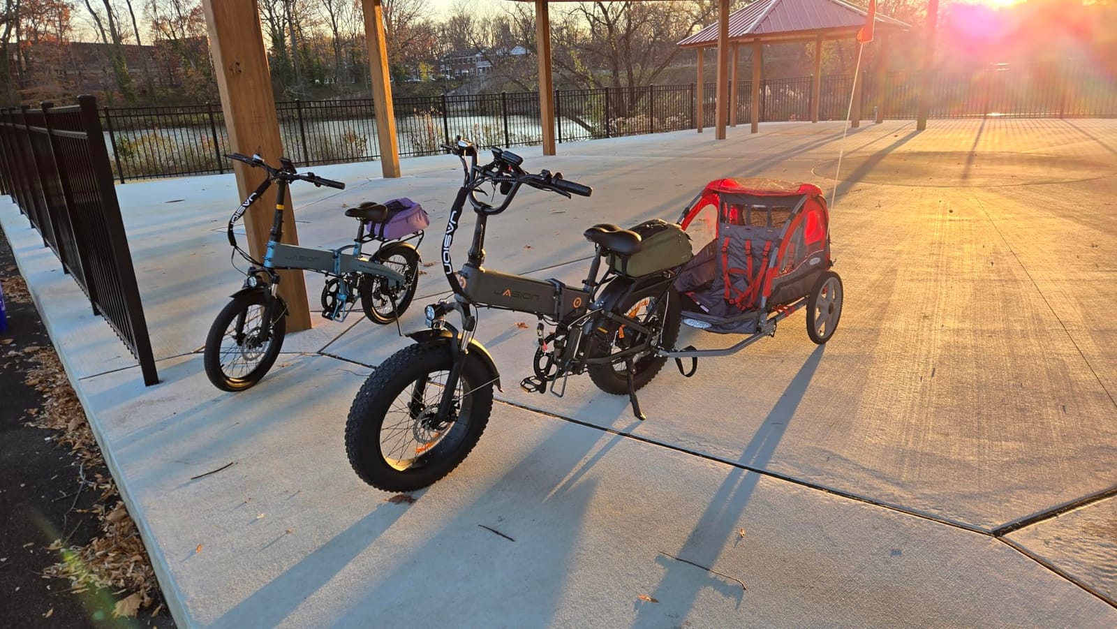 Jasion Kago Electric Cargo Bike for Adults, 52V 40Ah Dual Battery 120 Miles customer photo 1