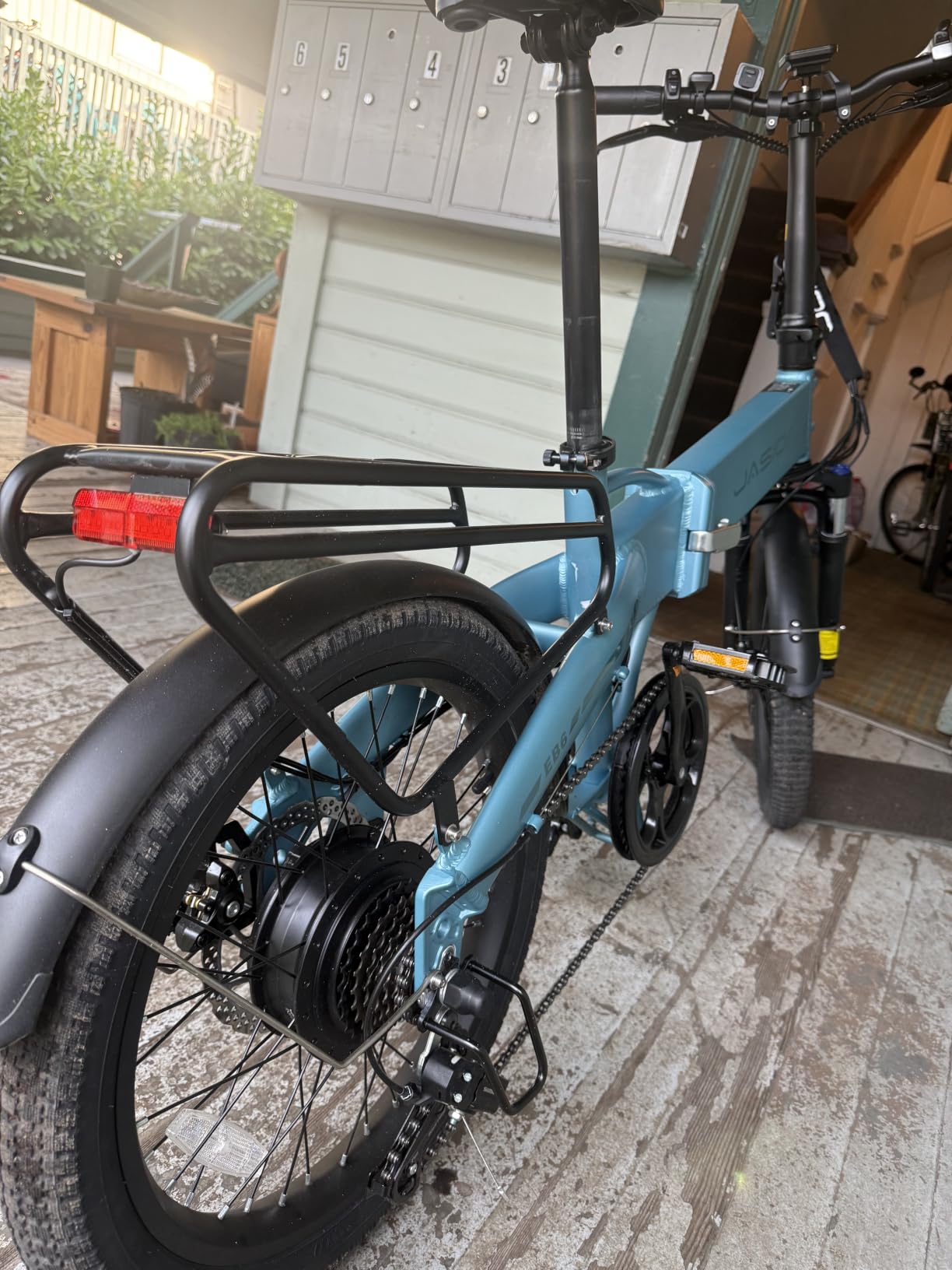 Jasion Kago Electric Cargo Bike for Adults, 52V 40Ah Dual Battery 120 Miles customer photo 2