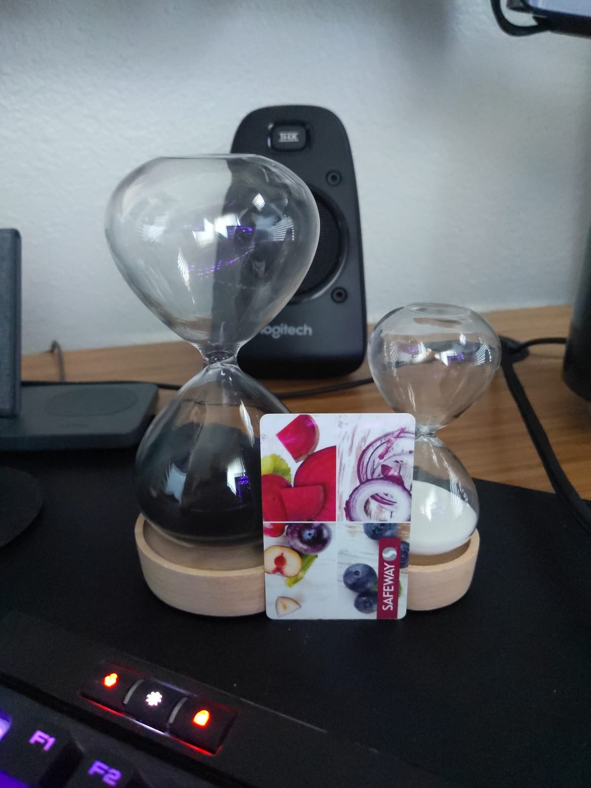 20 Min Sauna Sand Timer, 20 Minute Hourglass, Rotating Sauna Sand Clock, Wooden Sand Watch, Reloj De Arena, Hear Resistant Wood Hour Glass, Sandglass, SPA Room, Black customer photo 2