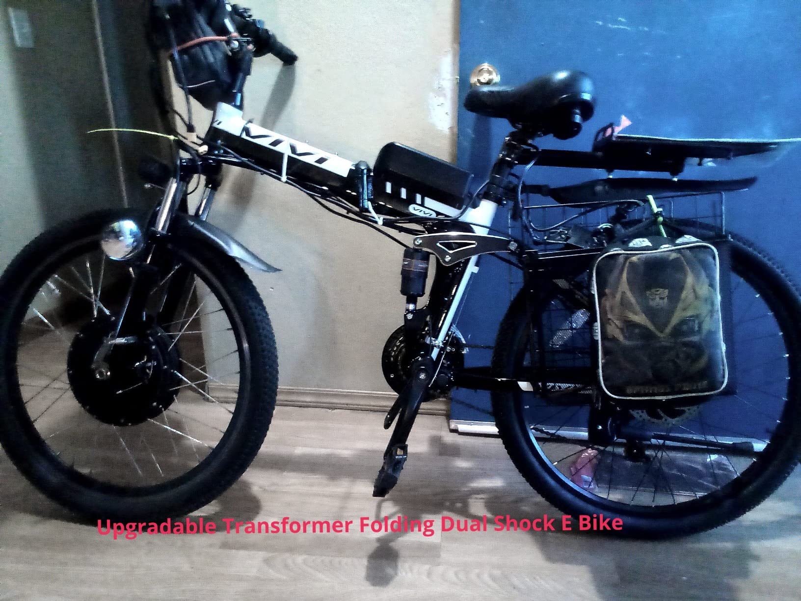 Vivi M026TGB Electric Bike for Adults 26