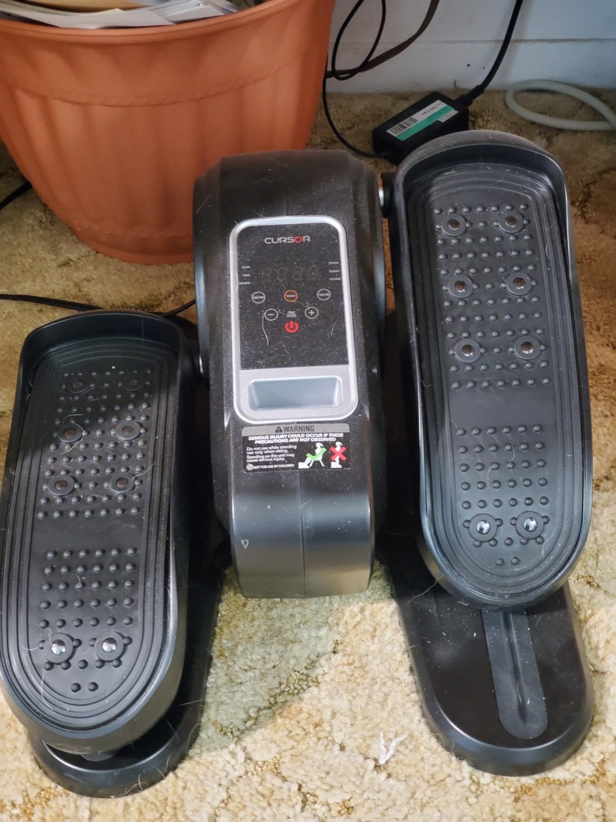 Under Desk Elliptical Machine Seated Pedal Exerciser customer photo 1