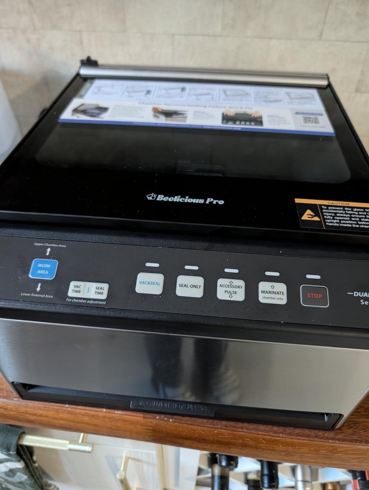 Beelicious Pro DualCore CVS101 6L Chamber Vacuum Sealer for Wet Foods customer photo 2