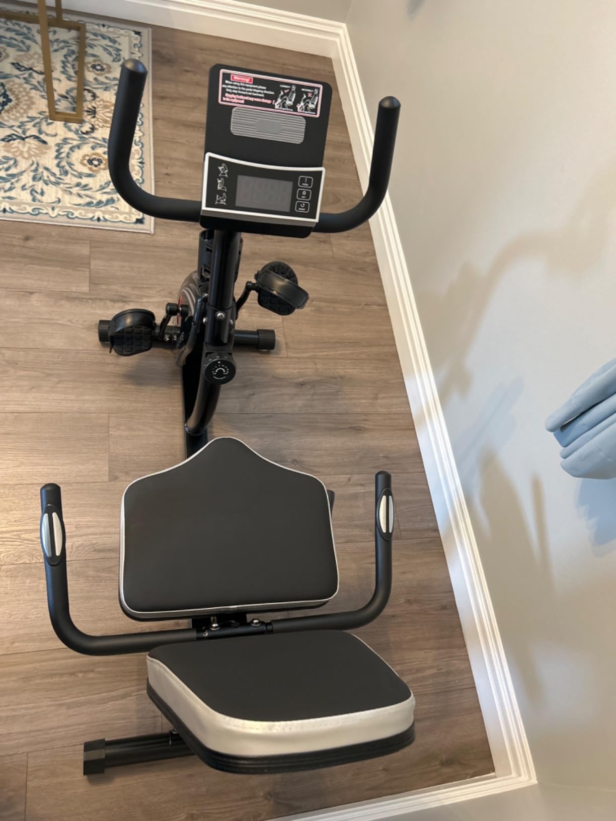 VANSWE Recumbent Exercise Bike for Home Seniors with 380 LB Weight Capacity customer photo 2