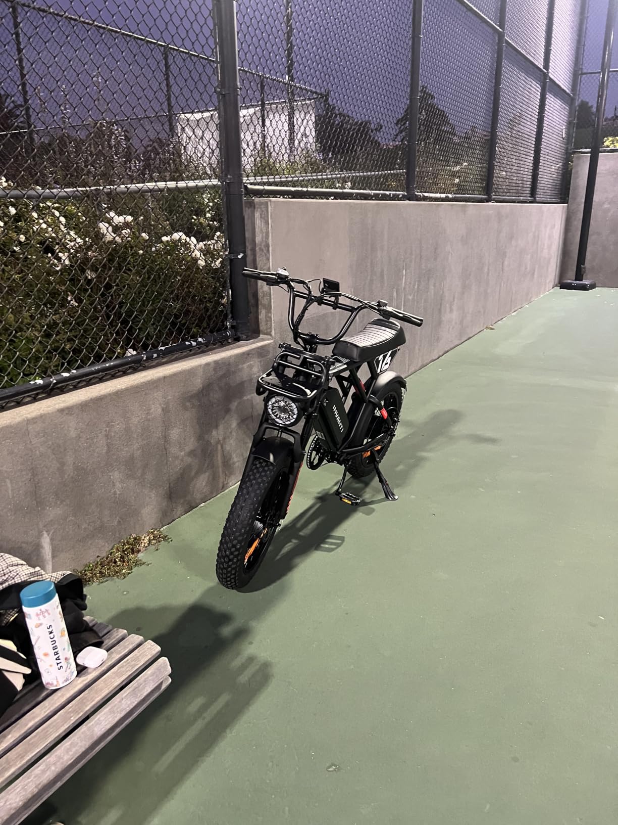 INVANTI Electric Bike for Adults, Electric Dirt Bike 750W Peak Motor,20MPH E-Bike with 48V 15.6AH Removable Battery, 20