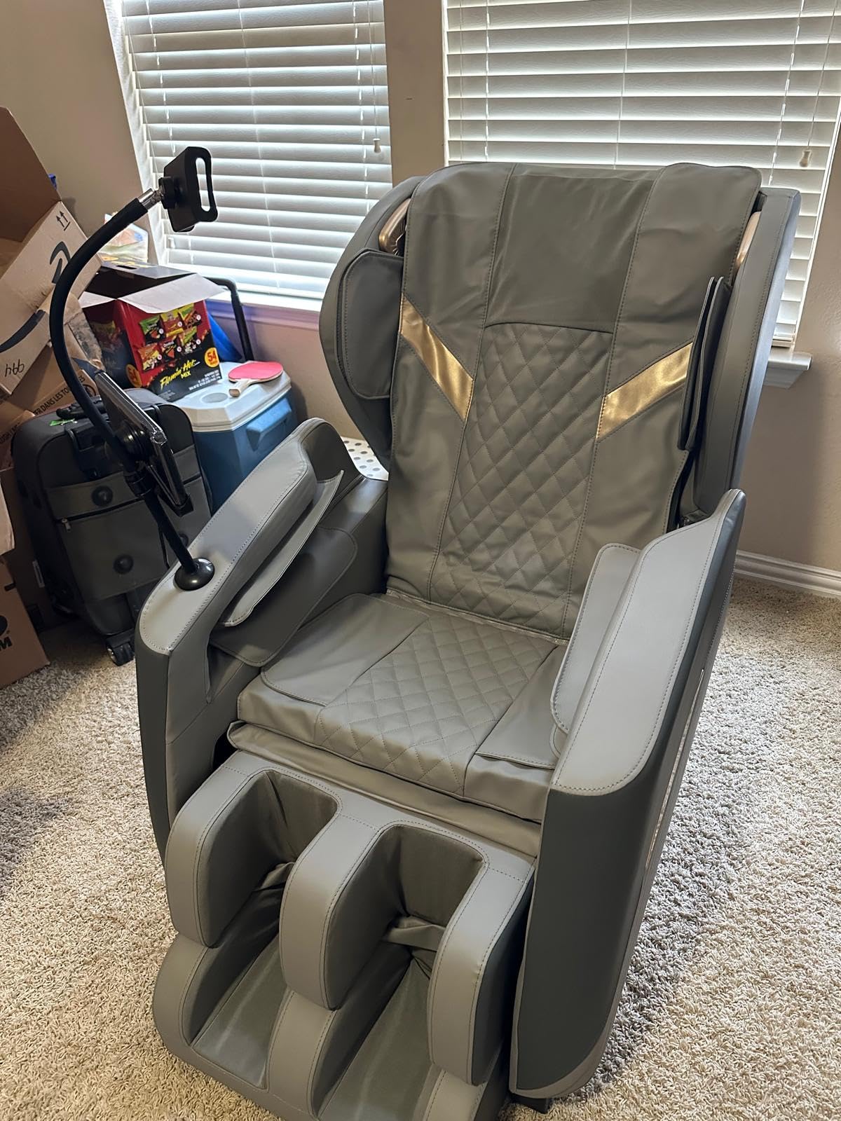 Zero Gravity Massage Chair Full Body Recliner, 16 Fixed Rollers customer photo 2