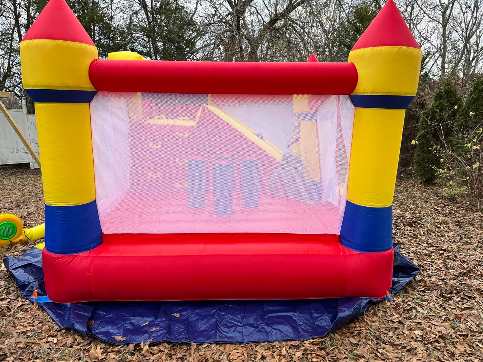 YARD Bounce House for Kids 3-8, 21.3'x9.2'x7.9' Inflatable Obstacle Course customer photo 2