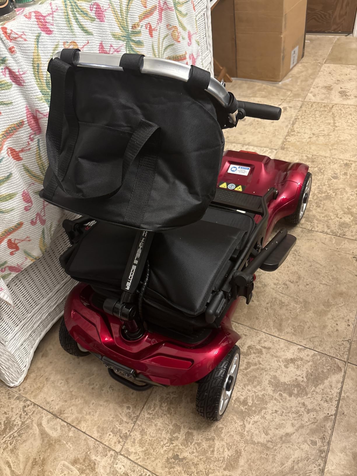 Lightweight Mobility Scooter for Adult & Seniors Cruise & Airline Approved customer photo 2