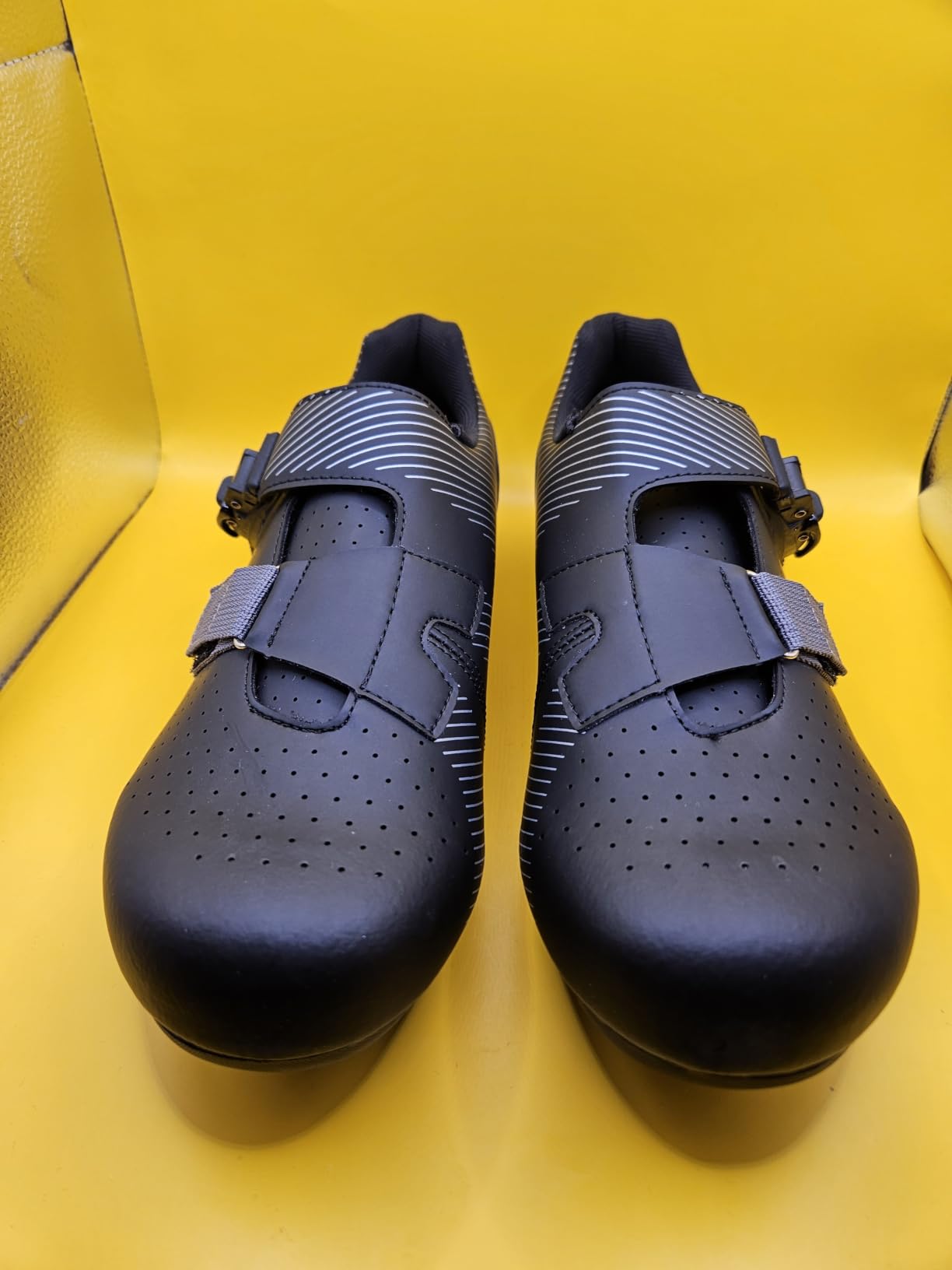 Kyedoo Mens Wide Cycling Shoes Compatible with Peloton Bike Shoes customer photo 1