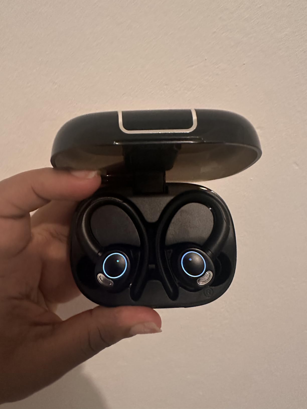 Wireless Sports Earbuds with Secure Earhooks, 48H Deep Bass/ENC Mic Ear Bud customer photo 2