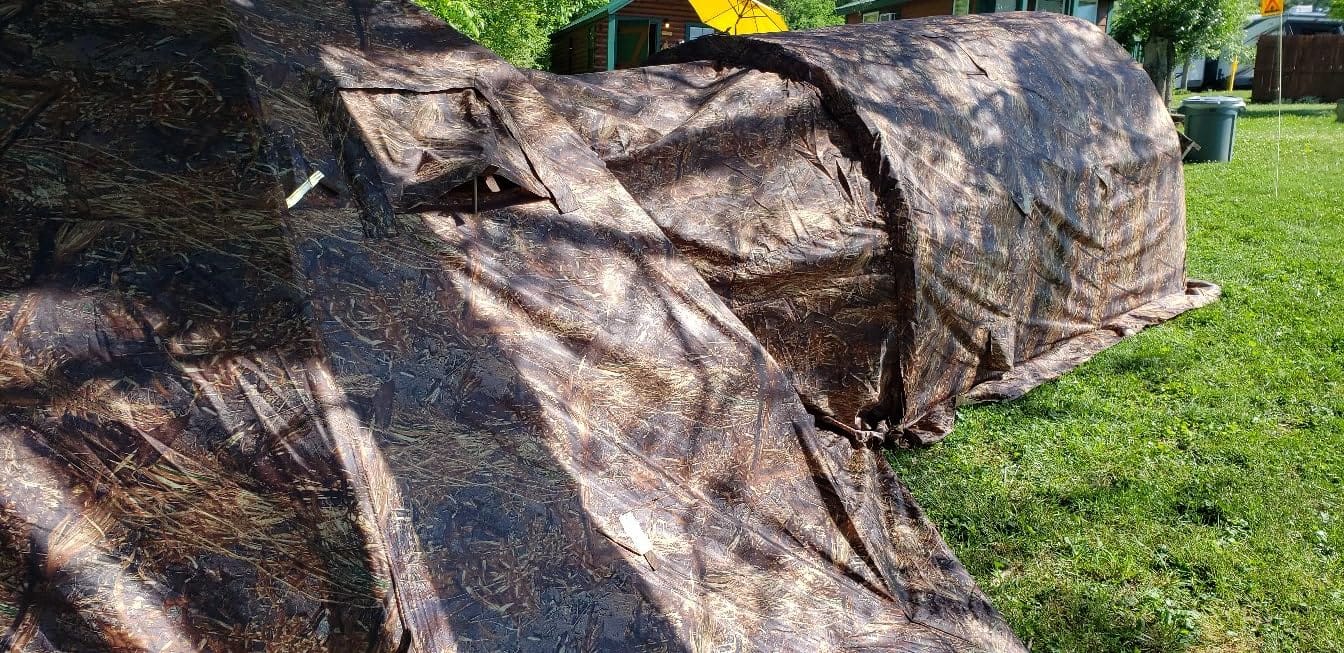 RBM Outdoors Double-Layer Hot Tent with Stove Jack, 4 Season Shelter customer photo 2