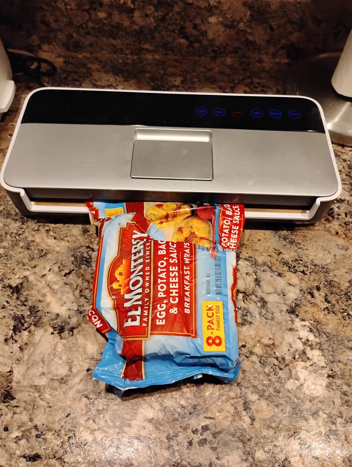 Food Vacuum Sealer Machine with Storage & Built-in Cutter customer photo 2