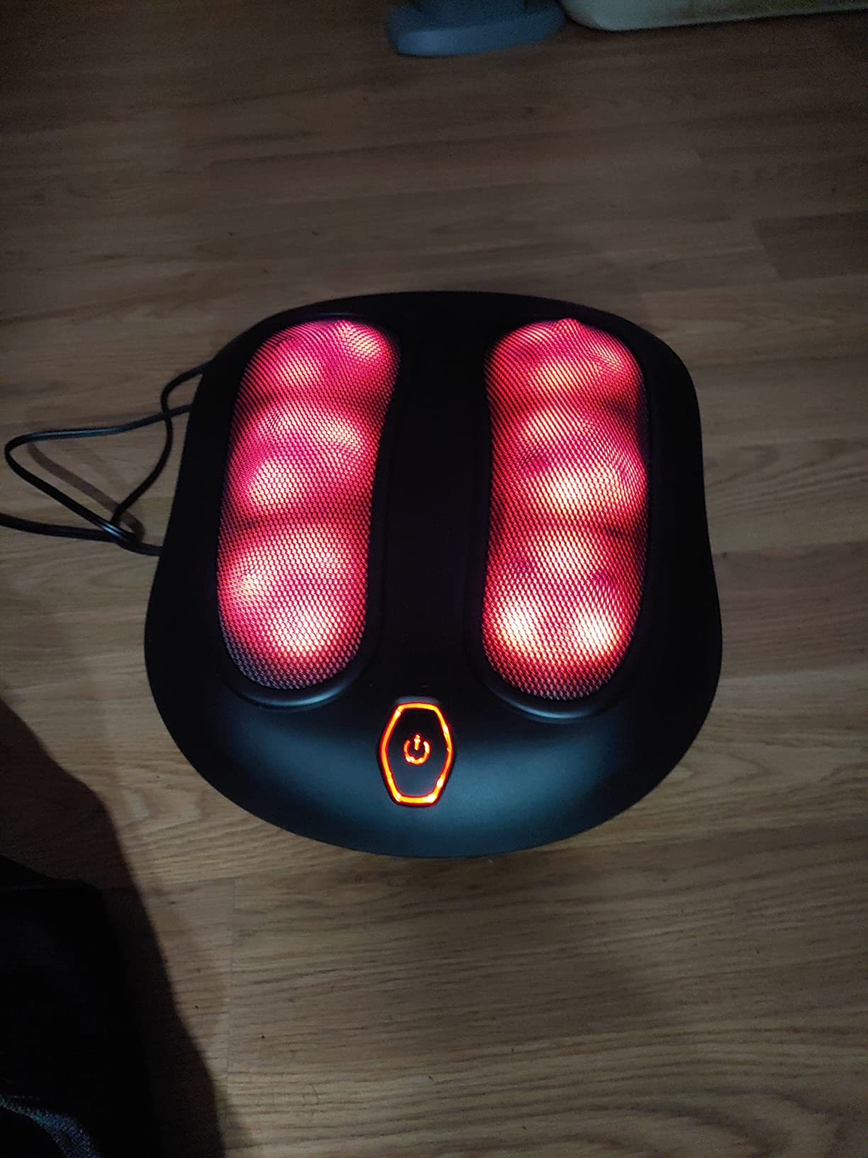 Medcursor Foot Massager with Heat, Foot and Calf Massager with Deep Massage Roller, Pain Relief for Plantar Fasciitis & Neuropathy, Relaxation for Home or Office Use (Not Cordless) customer photo 1