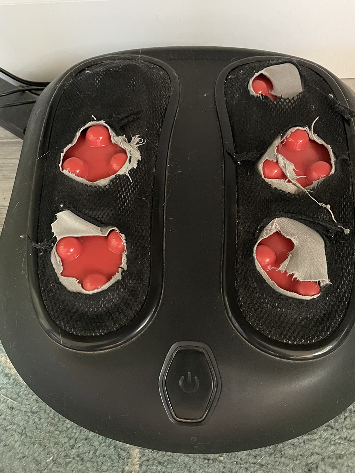 Medcursor Foot Massager with Heat, Foot and Calf Massager with Deep Massage Roller, Pain Relief for Plantar Fasciitis & Neuropathy, Relaxation for Home or Office Use (Not Cordless) customer photo 2