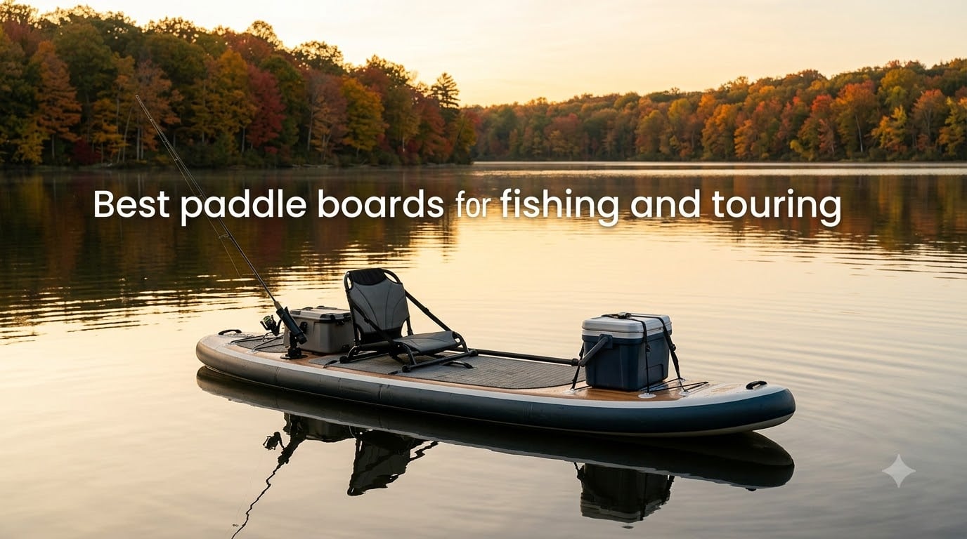 Best paddle boards for fishing and touring