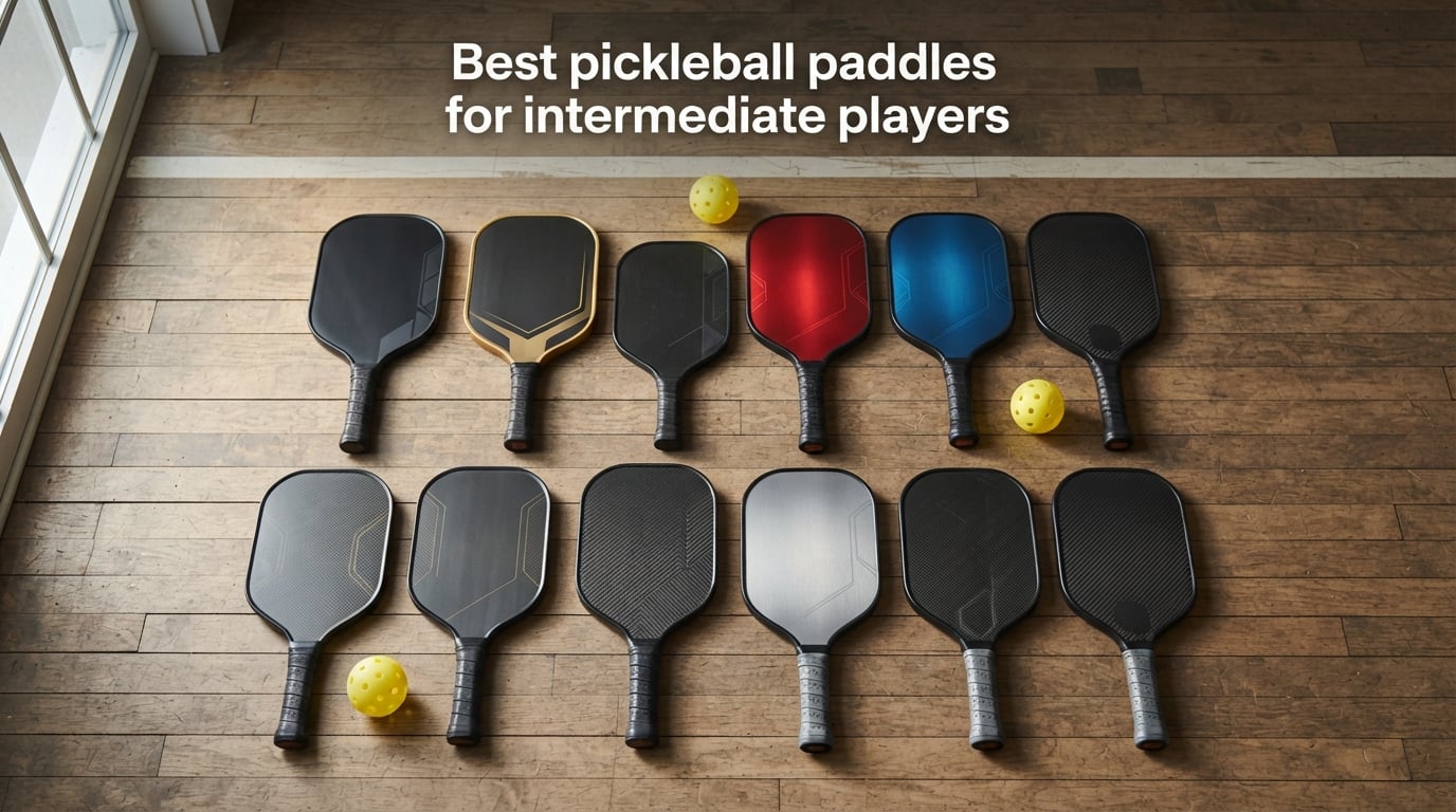 Best pickleball paddles for intermediate players