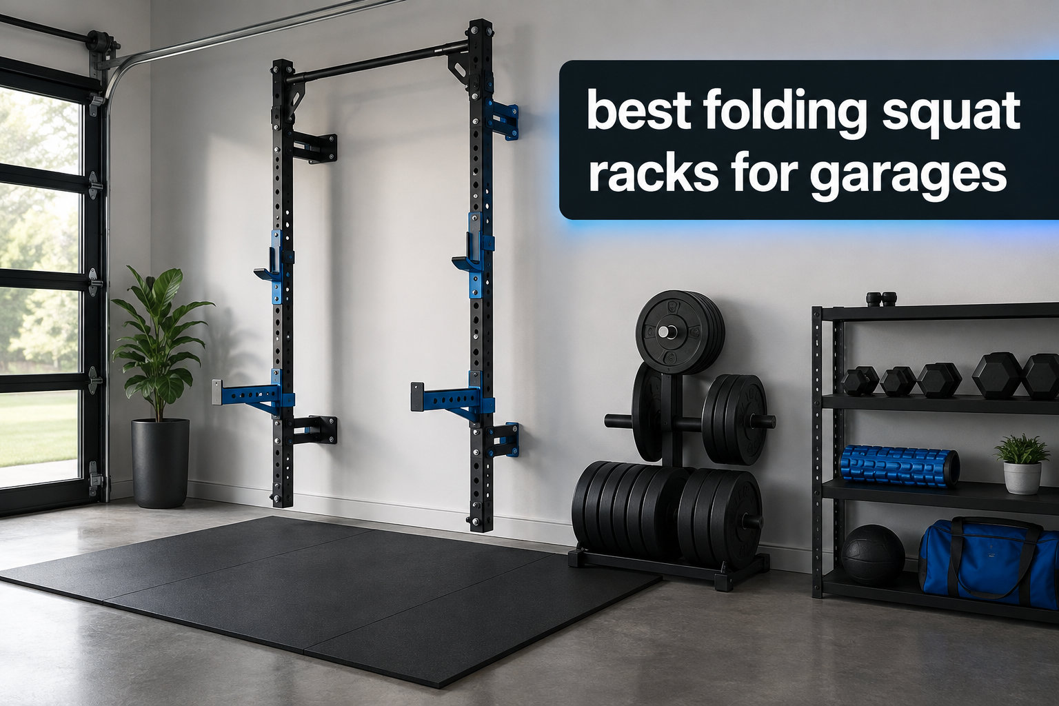 best folding squat racks for garages