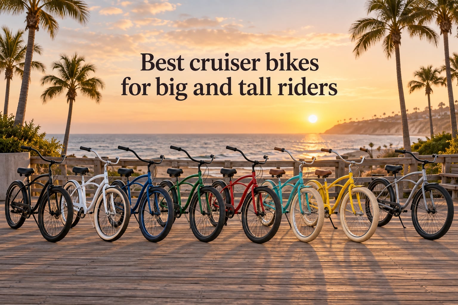 Best cruiser bikes for big and tall riders