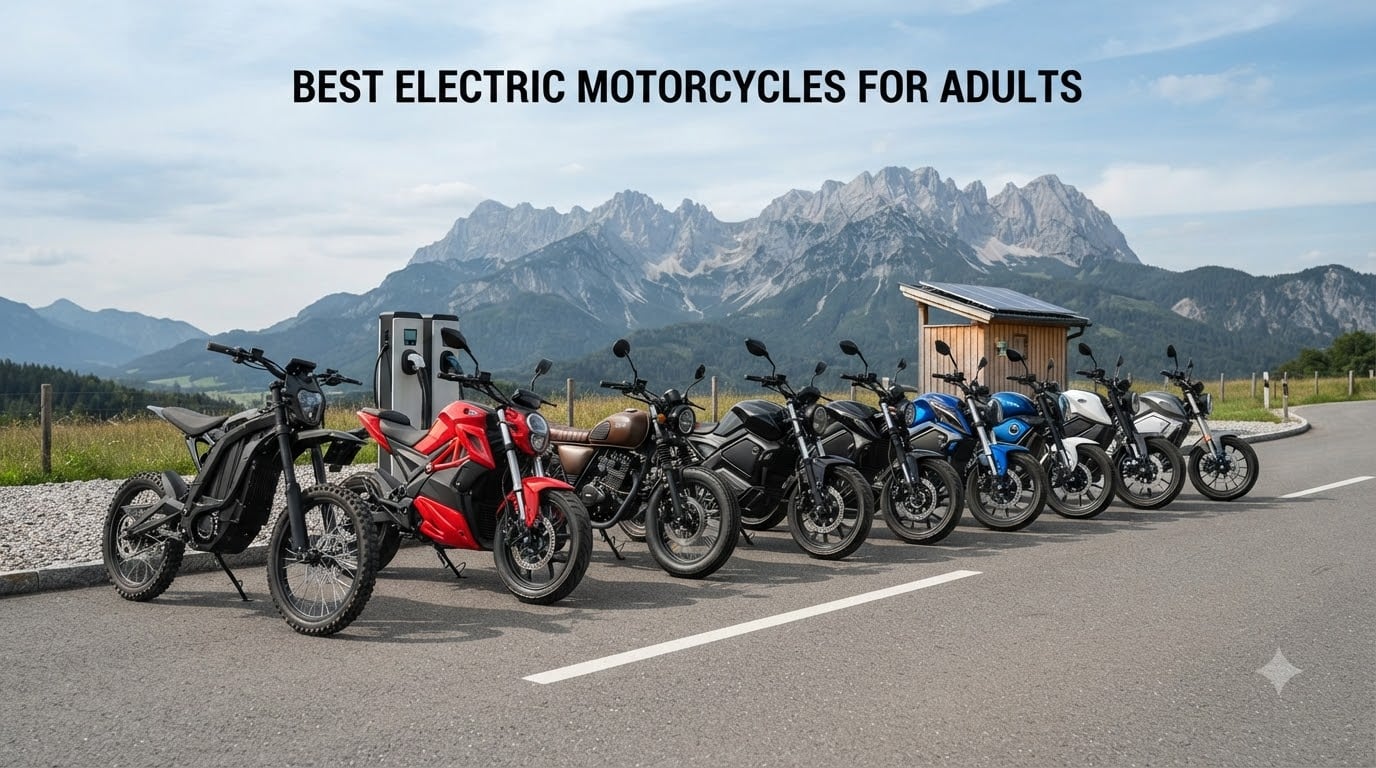 Best electric motorcycles for adults