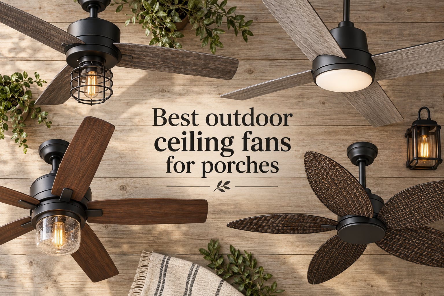Best outdoor ceiling fans for porches