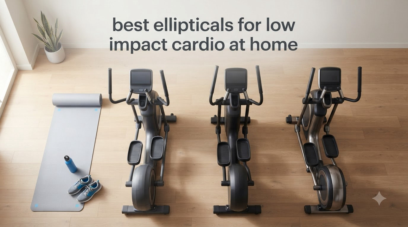 best ellipticals for low impact cardio at home