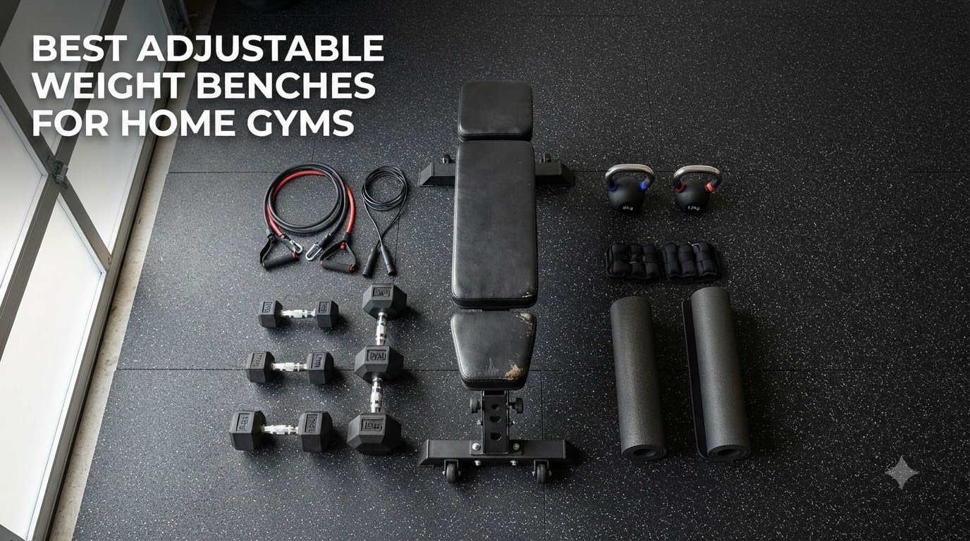 best adjustable weight benches for home gyms