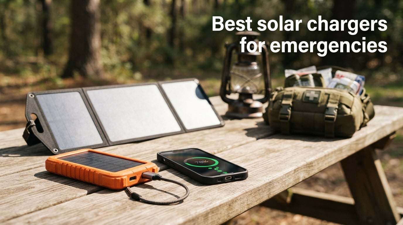 Best solar chargers for emergencies