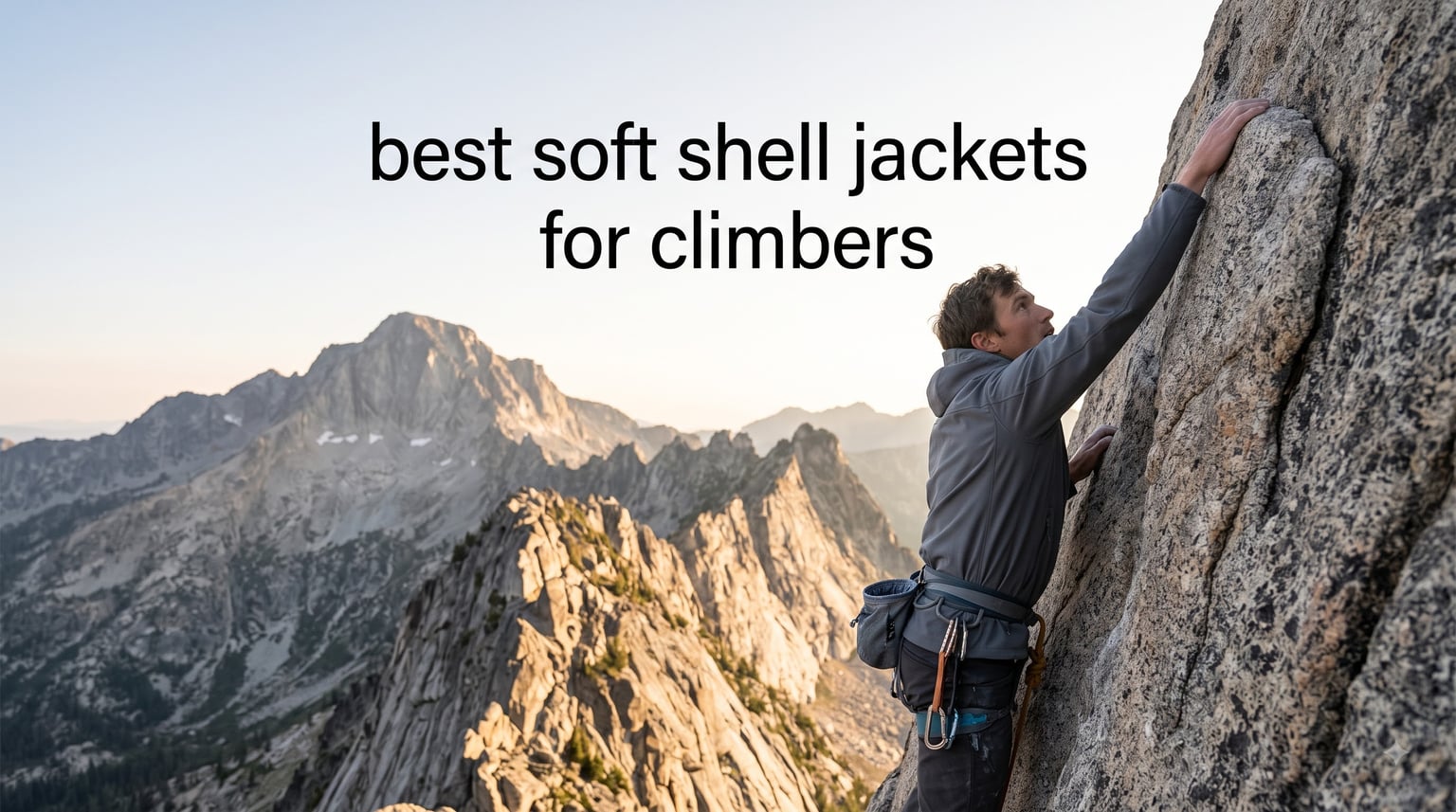 best soft shell jackets for climbers