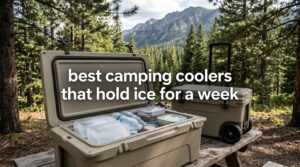 best camping coolers that hold ice for a week