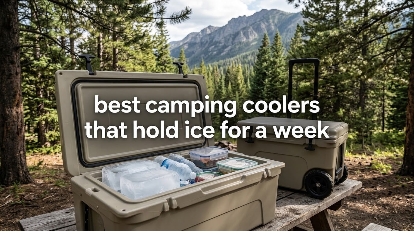best camping coolers that hold ice for a week
