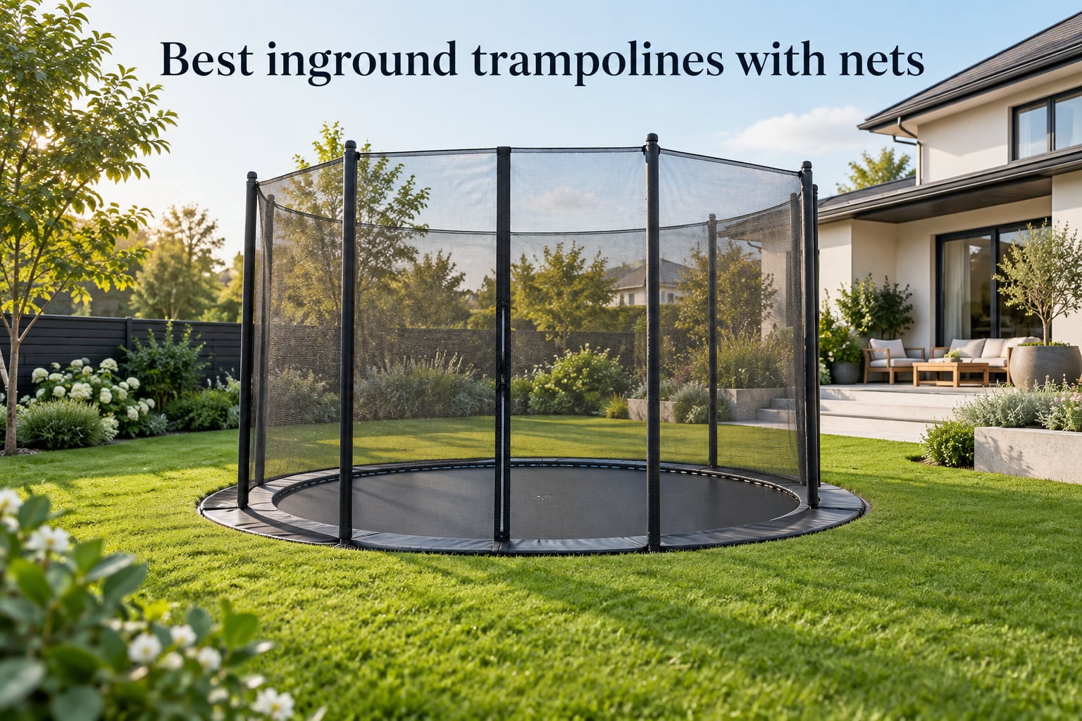 Best inground trampolines with nets