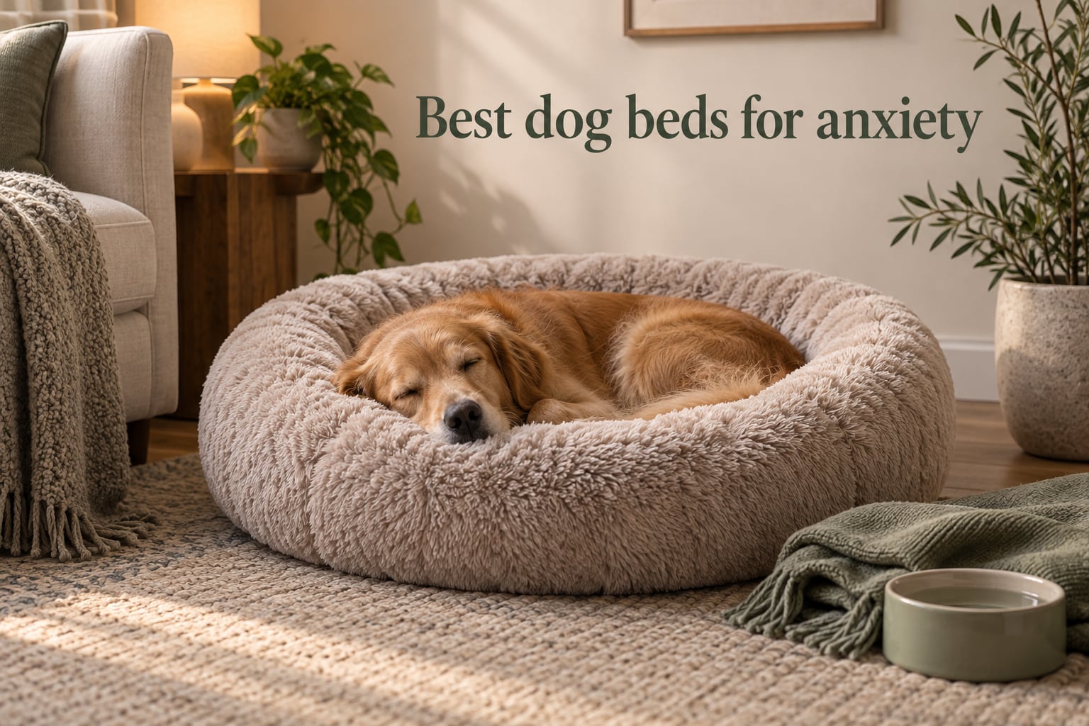 Best dog beds for anxiety
