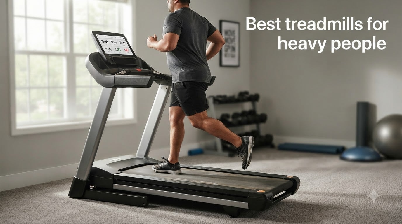 Best treadmills for heavy people