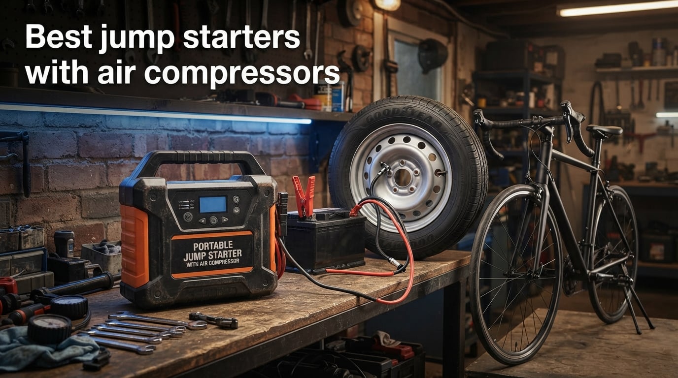 Best jump starters with air compressors