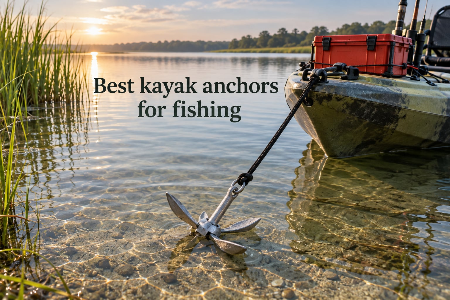 Best kayak anchors for fishing