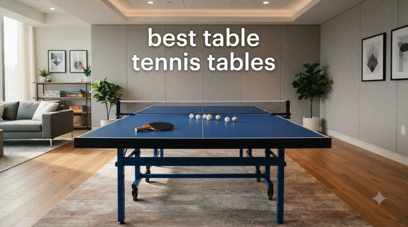best table tennis tables