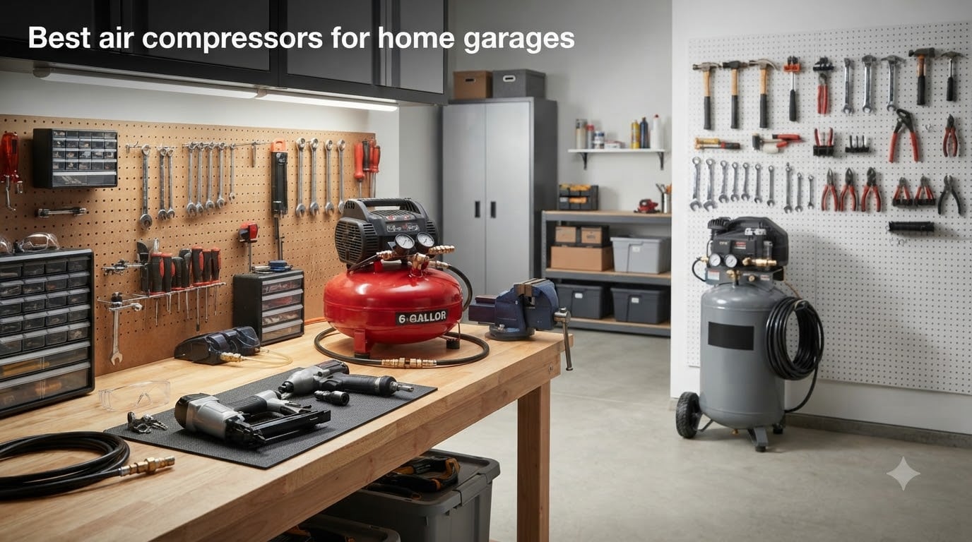 Best air compressors for home garages