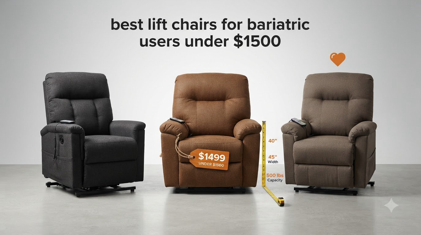 best lift chairs for bariatric users under $1500
