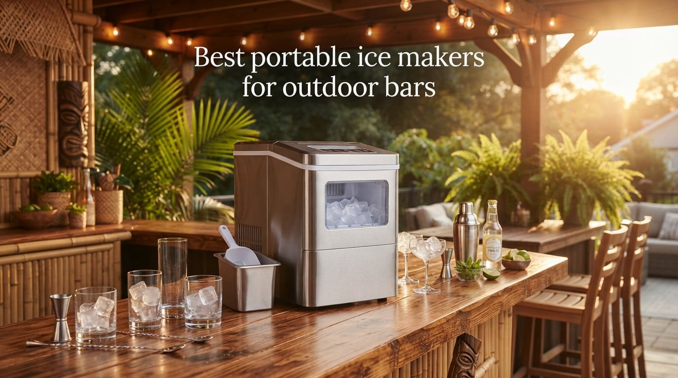 Best portable ice makers for outdoor bars