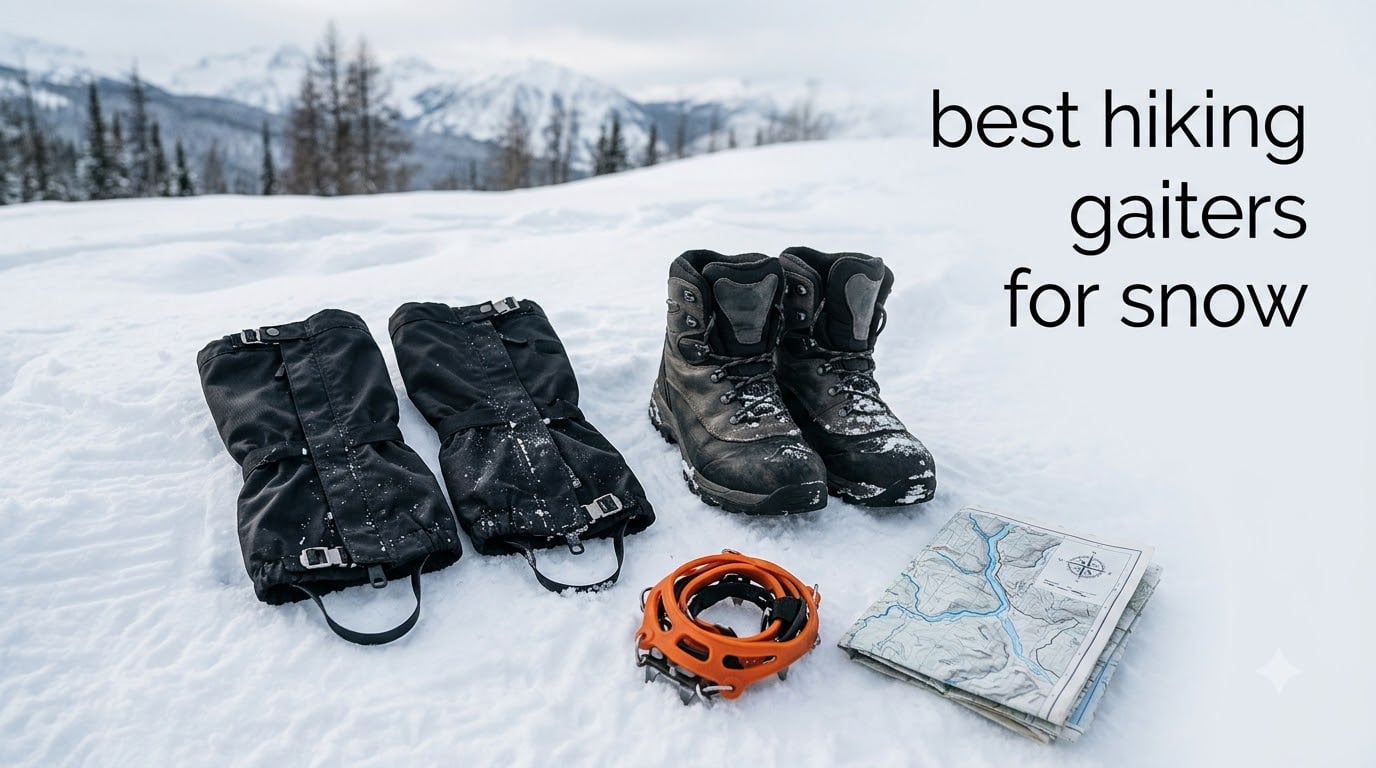 best hiking gaiters for snow
